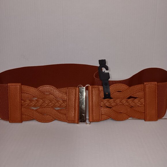 torrid Accessories - TORRID CROCHET FAUX LEATHER STRECTH BELT